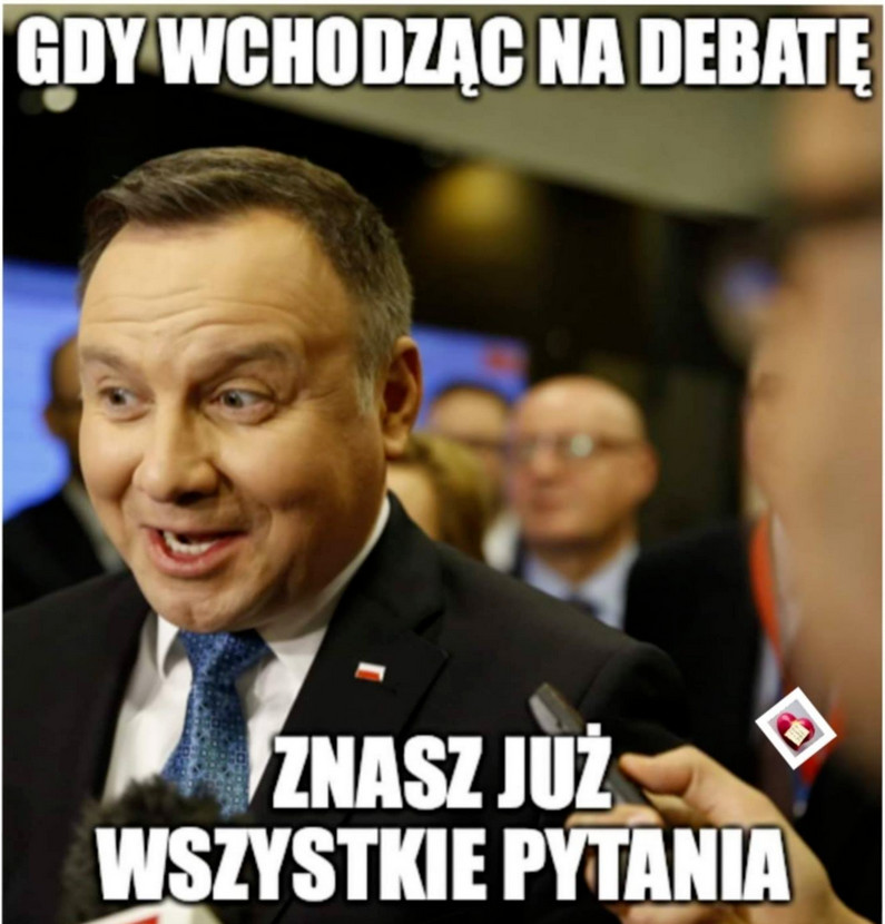 Debata prezydencka: memy 