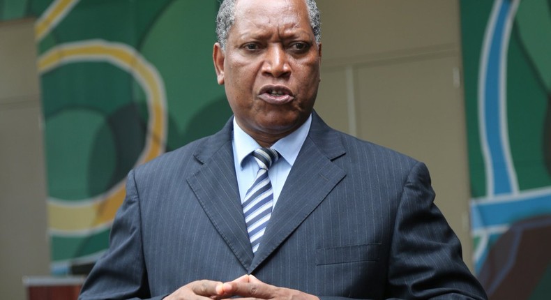 Tanzanian Foreign Minister Palamagamba Kabudi. (Pesatu)