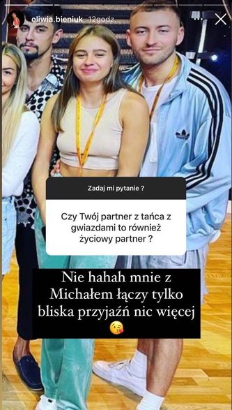 Oliwia Bieniuk odpowiada na pytania