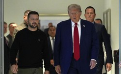 Po pięciu latach Trump spotkał się z Zełenskim. "Omówimy szczegóły naszego planu"