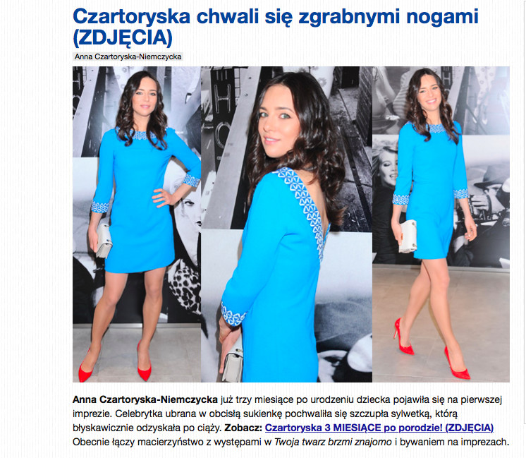 Anna Czartoryska, fot. Print screen z pudelek.pl