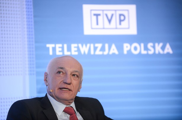 Prezes zarządu Telewizji Polskiej SA Janusz Daszczyński