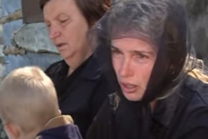 Drita Lepović sa sinom Aleksandrom