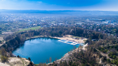 Tak wygląda "polski Balaton". Dawny kamieniołom w Trzebini zachwyca turystów