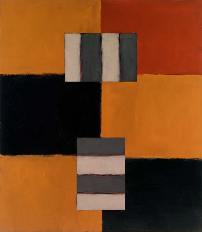 Sean Scully - "Yellow-Mask" (2003)