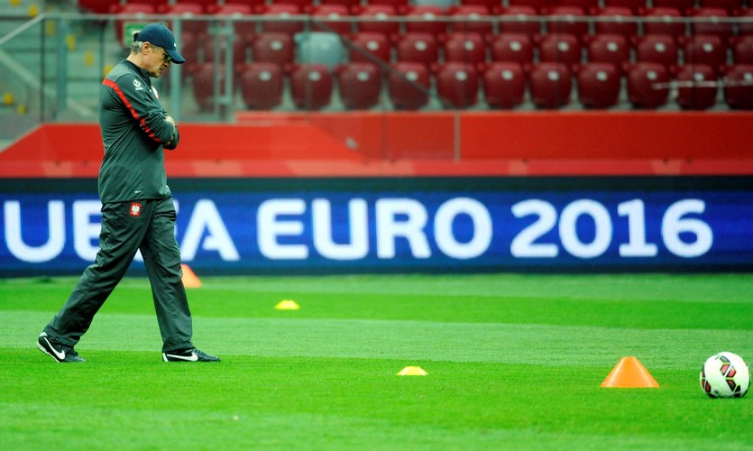 Polacy szykują się na Szkotów. Kadra Nawałki trenowała na Stadionie Narodowym