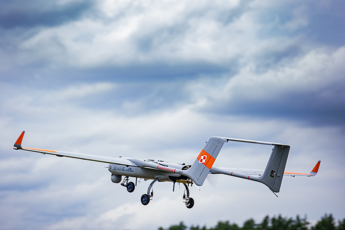 Polski dron rozpoznawczy Orlik PGZ-19RA