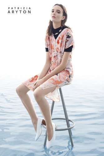 Alicja Tubilewicz w kampanii Patrizia Aryton wiosna/lato 2017