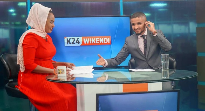 Mwanaisha Chidzuga and Ahmed Bhalo. 