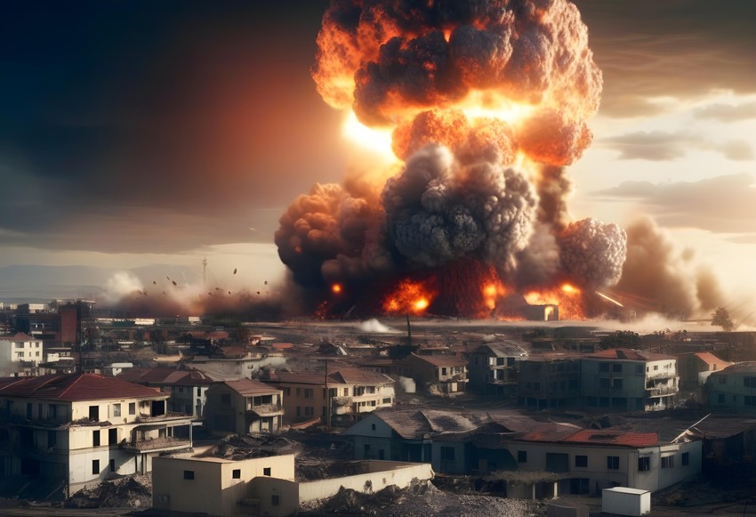 Nuklearni rat, ilustracija