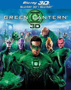 "Green Lantern" - okładka Blu-ray 3D