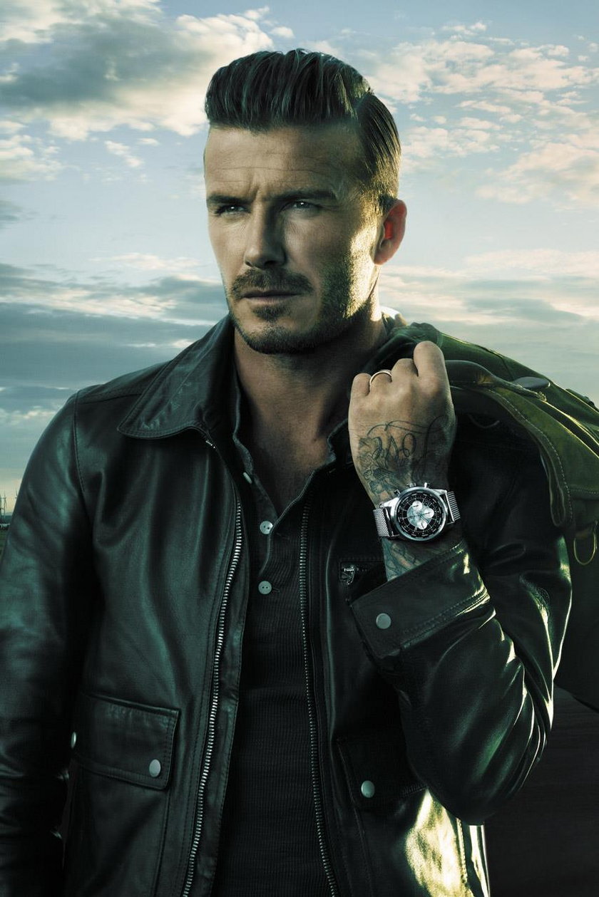 David Beckham w reklamie zegarków