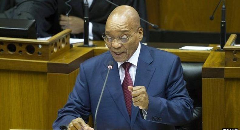 South Africa's Zuma defends police before report