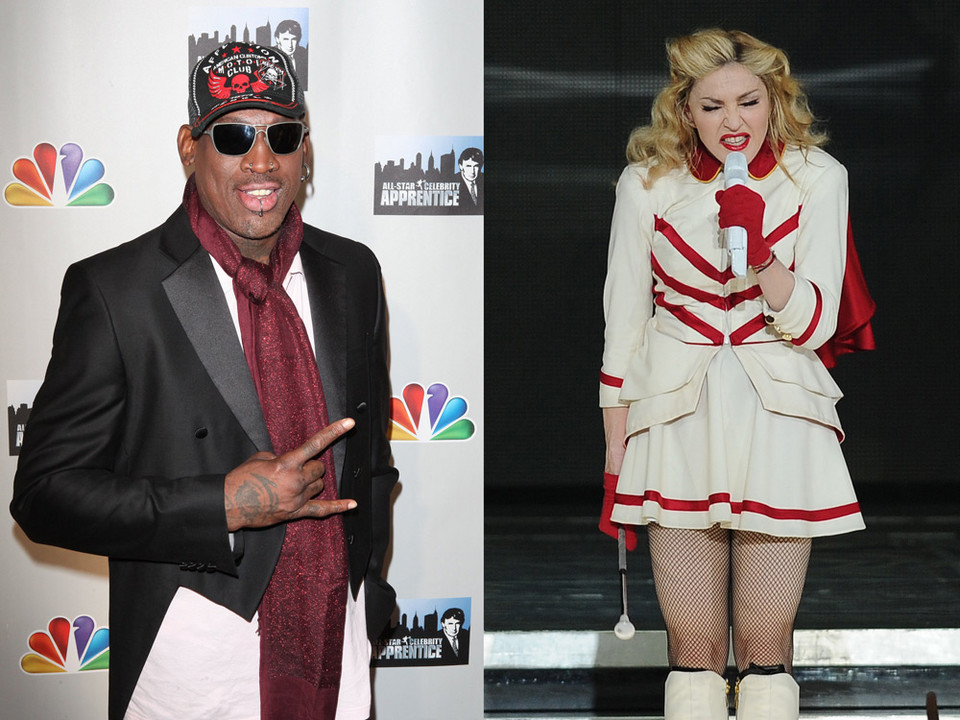 Dennis Rodman i Madonna