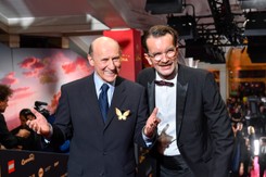 Premiera 'Akademii Pana Kleksa'. Fronczewski pozuje z Kotem, Zborowska w ciąży, Herbuś z piegami [FOTO]