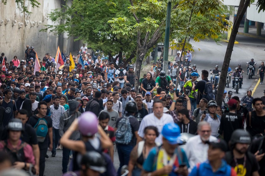 Protesti u Karakasu u novembru 2019.