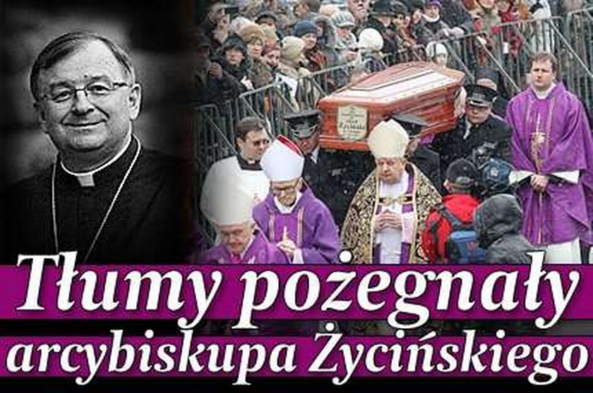 Pożegnaliśmy abp Życińskiego. ZDJĘCIA