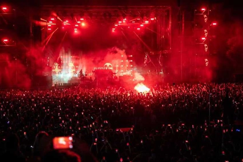 The Prodigy pred prepunom Tvrđavom