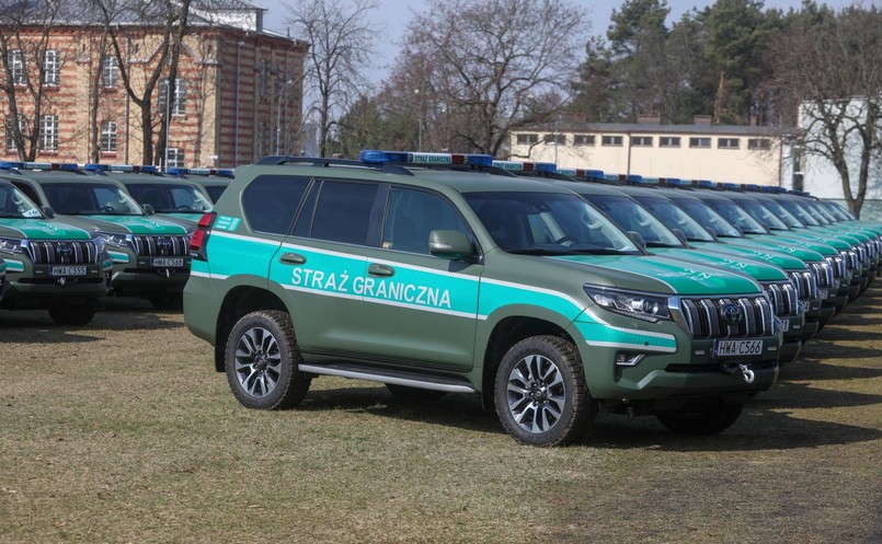 Toyota Land Cruiser w Straży Granicznej