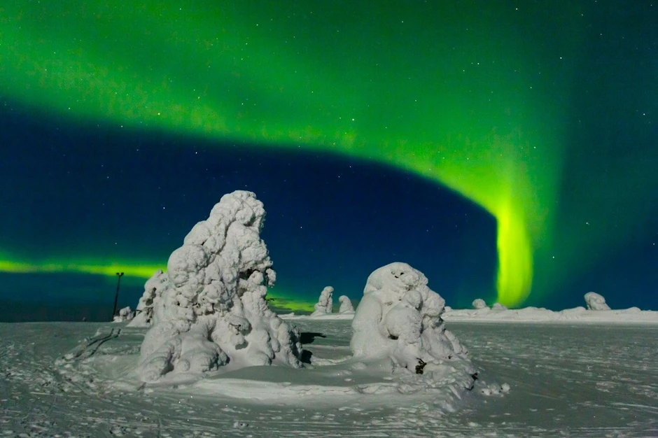 Ovakav prizor polarne svetlosti je nešto što se ne viđa svakog dana