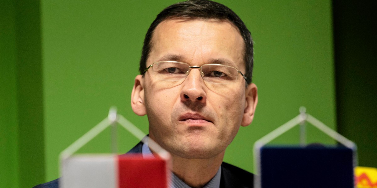 Wicepremier, minister rozwoju Mateusz Morawiecki