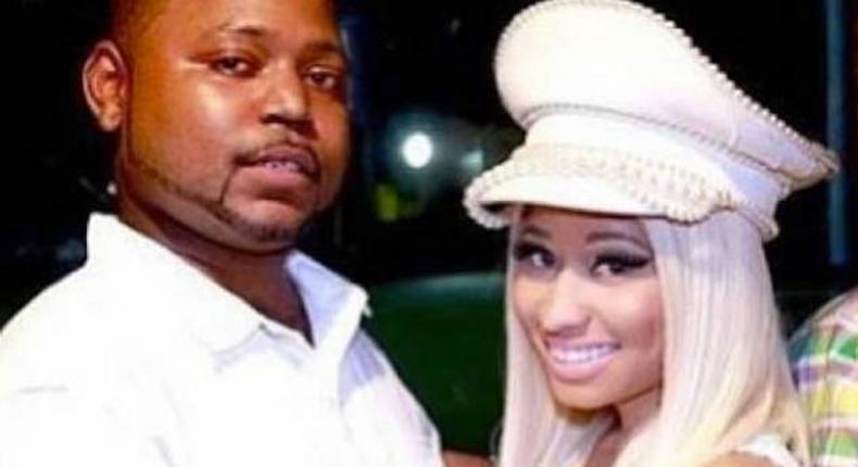 nicki minaj with brother, jelani maraj