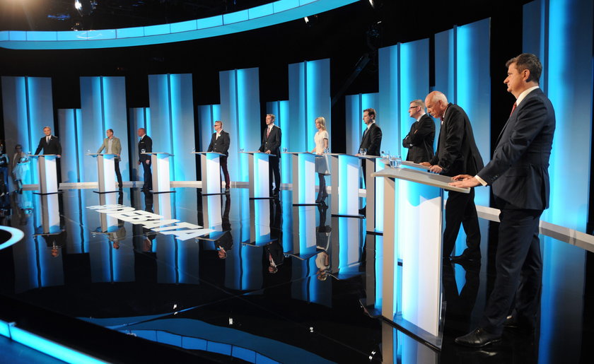 Debata prezydencka 10 kandydatów do prezydentury w maju 2015