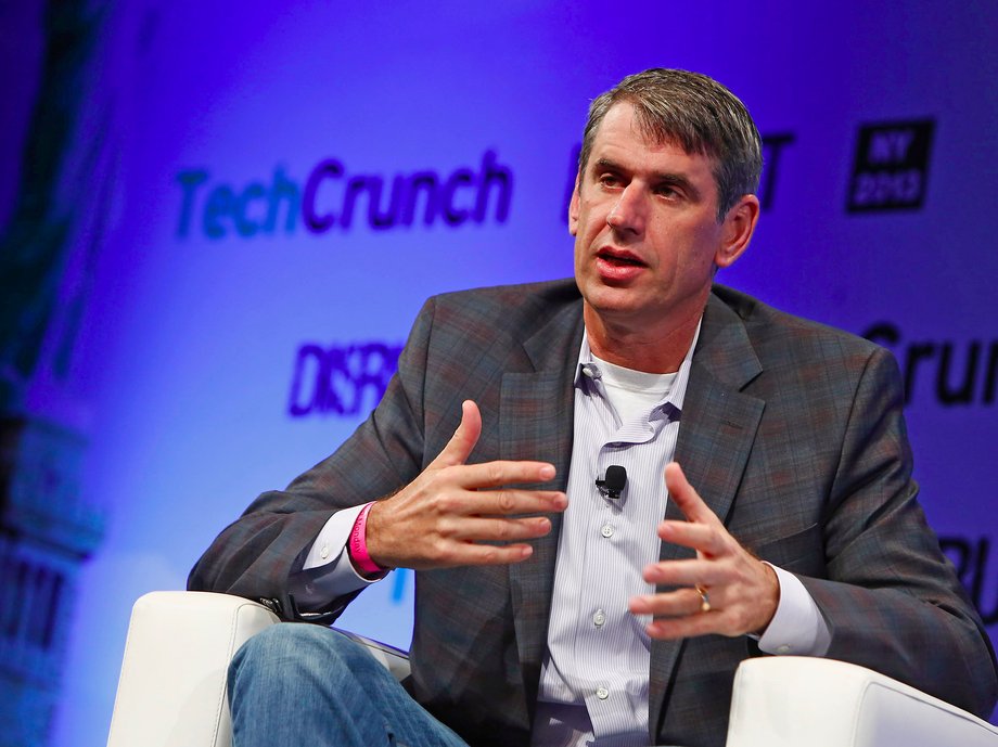 Bill Gurley of Benchmark Capital speaks onstage at the TechCrunch Disrupt NY 2013 at The Manhattan Center on April 29, 2013 in New York City. (Photo by Brian Ach/Getty Images for TechCrunch)