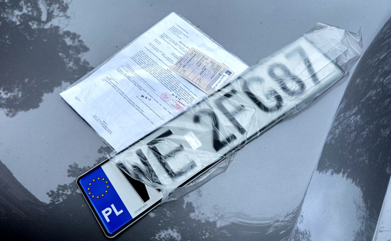 Rejestracja samochodu, tablice rejestracyjne