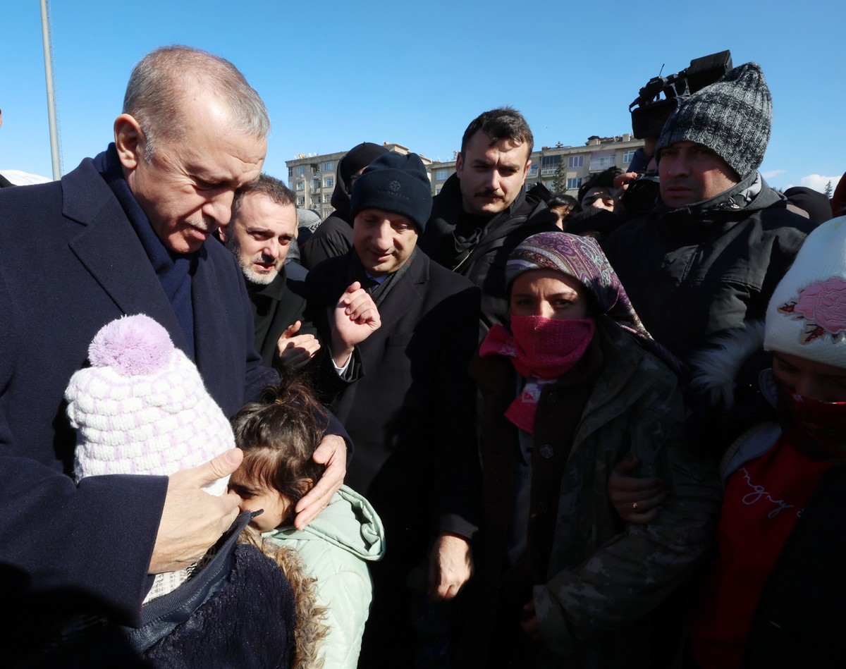 Erdogan w prowincji Kahramanmaras