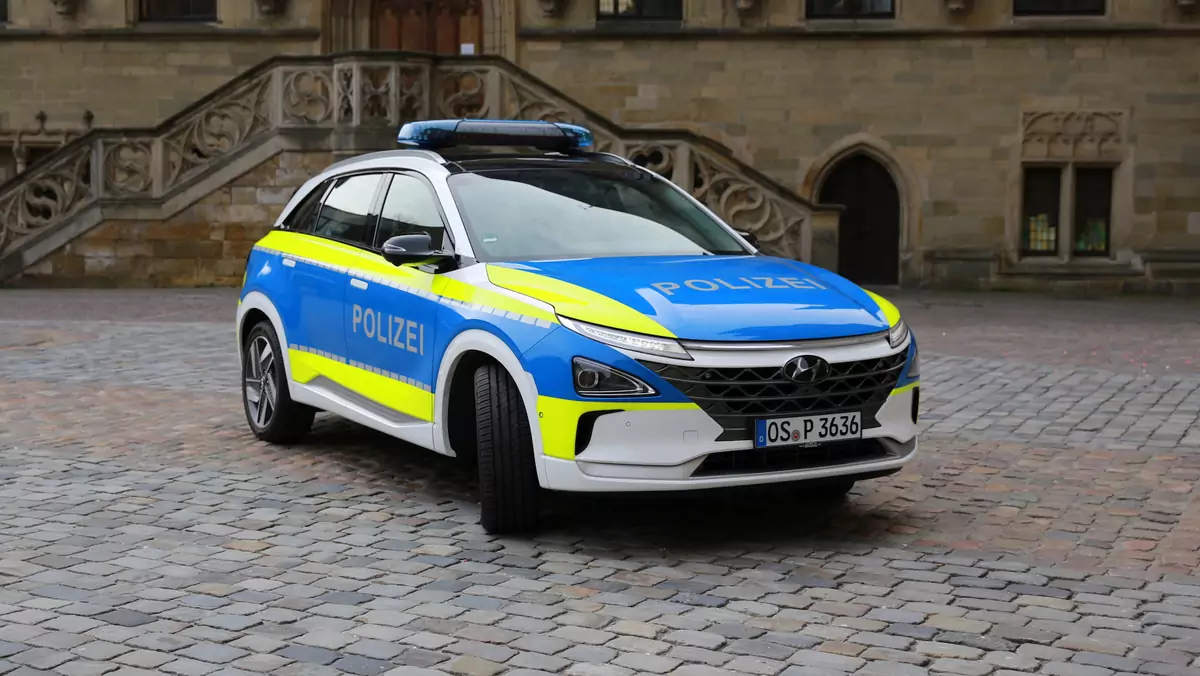 Hyundai Nexo w niemieckiej policji