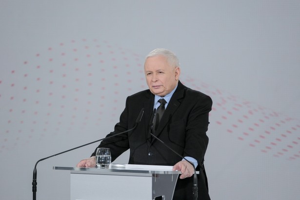 Prezes PiS Jarosław Kaczyński