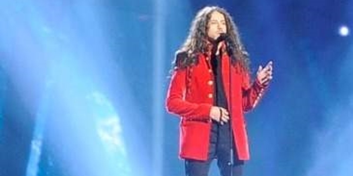 Michał Szpak na próbie przed Eurowizją w Sztokholmie