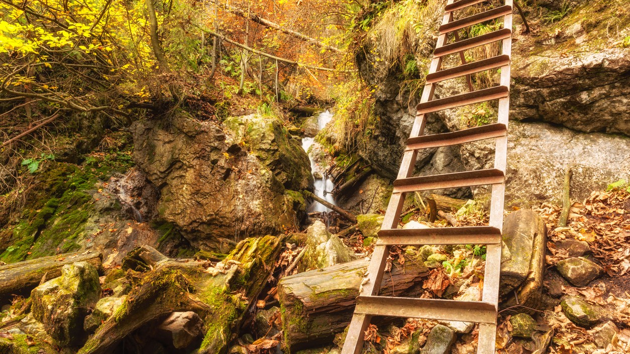 Slovenský raj je obľúbená turistická oblasť.