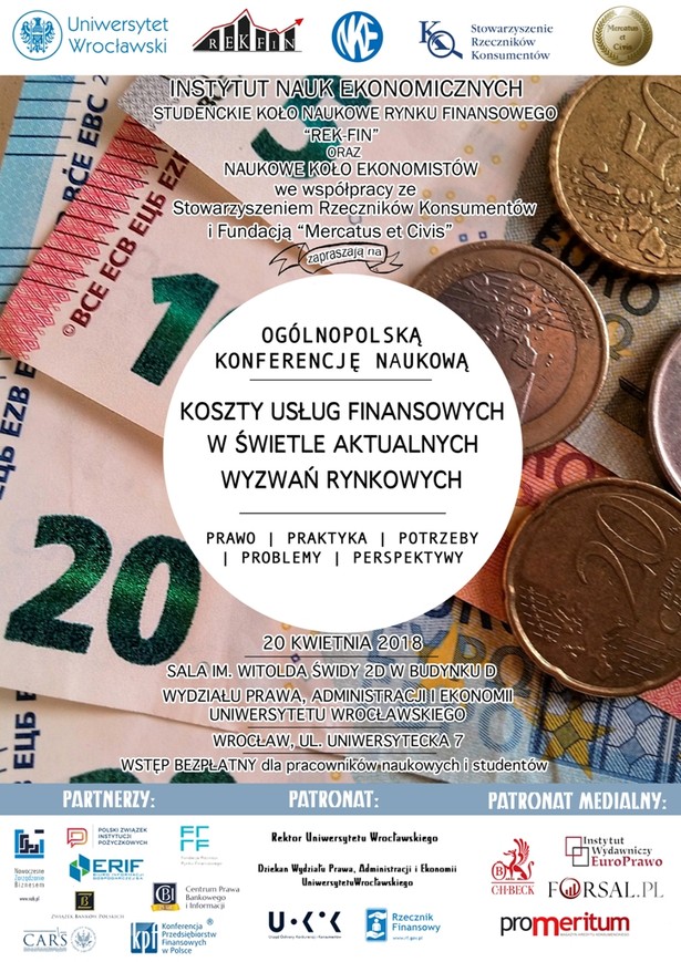 Koszty usług finansowych w świetle aktualnych wyzwań rynkowych [KONFERENCJA]