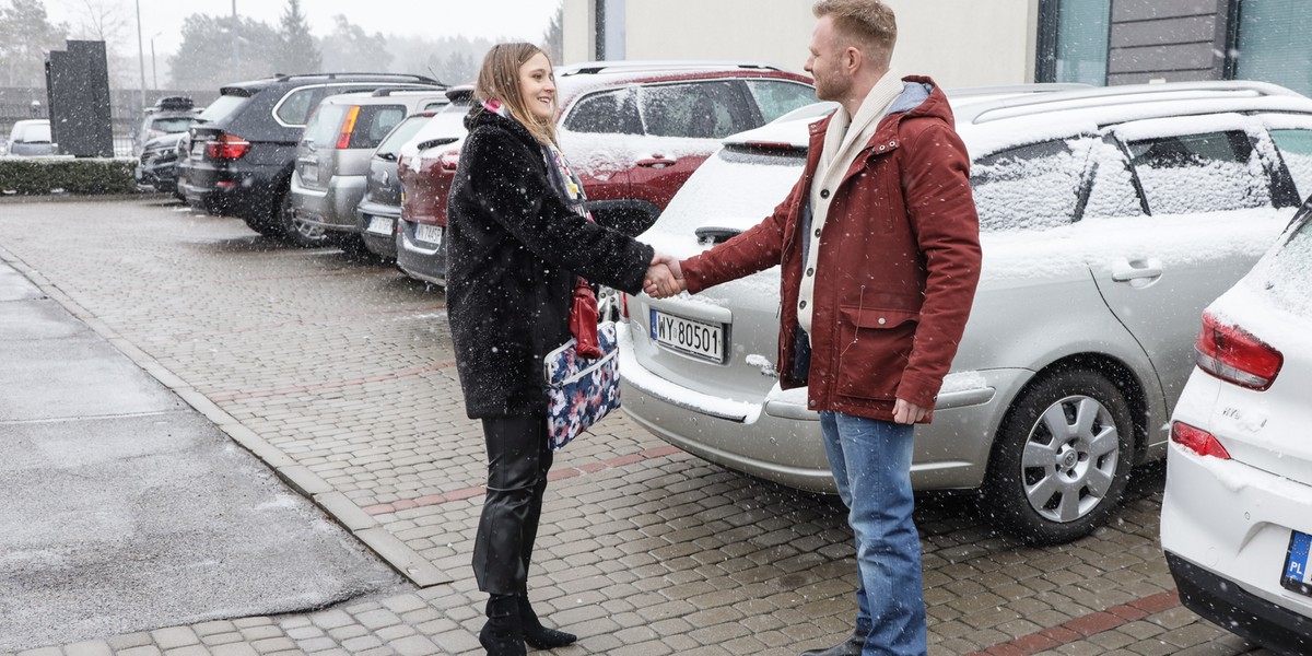 "Na Wspólnej". Daniel od początku świetnie dogaduje się z Polą. 