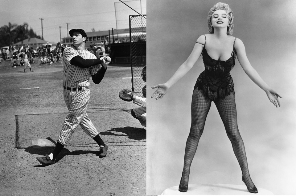 Joe DiMaggio i Marilyn Monroe 