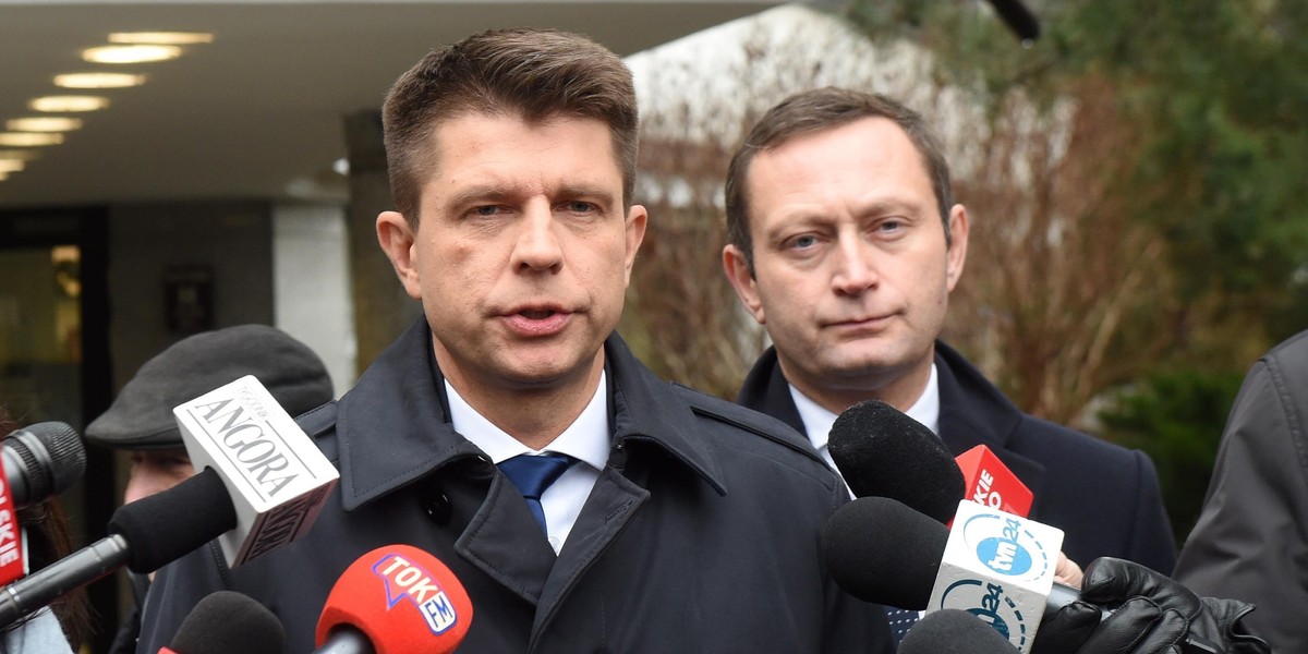 Ryszard Petru i Paweł Rabiej