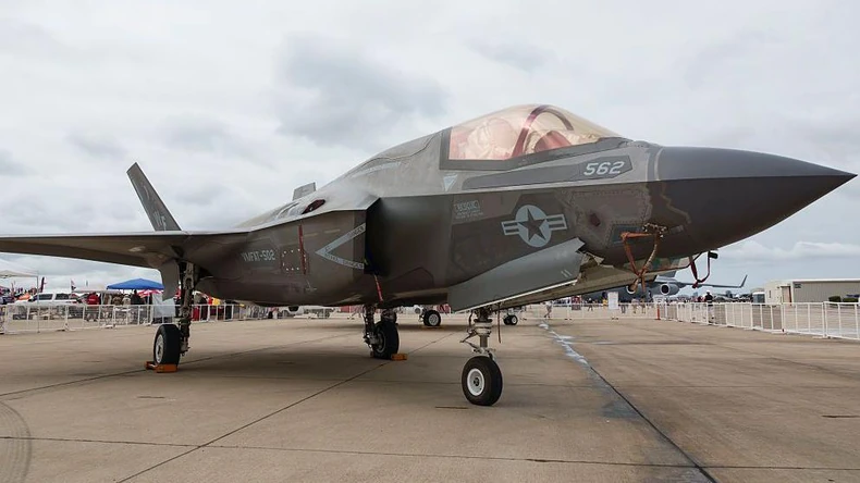 Retki minerali su važni u proizvodnji vojnih letelica, poput američkog aviona F-35 | Foto: Getty Images