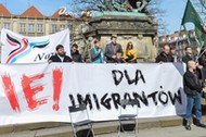 Manifestacja Nie! dla imigrantow w Gdansku 