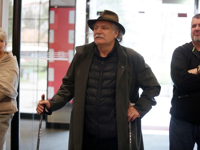 Rade Šerbedžija na rođendanu BDP-a  foto ustupljena fotografija Dragana Udovičić