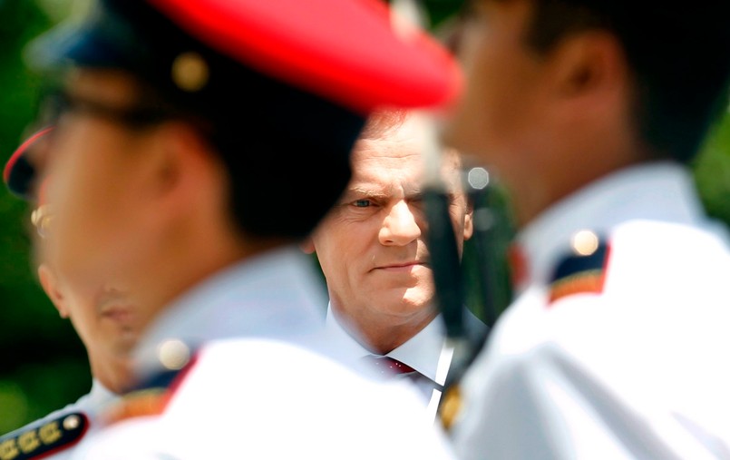 Relacje Singapuru z UE, finalizowanie negocjacji umowy o wolnym handlu między UE a Singapurem oraz kontynuowanie współpracy w przemyśle stoczniowym i maszynowym - to tematy rozmów premiera Donalda Tuska z premierem i prezydentem Singapuru.