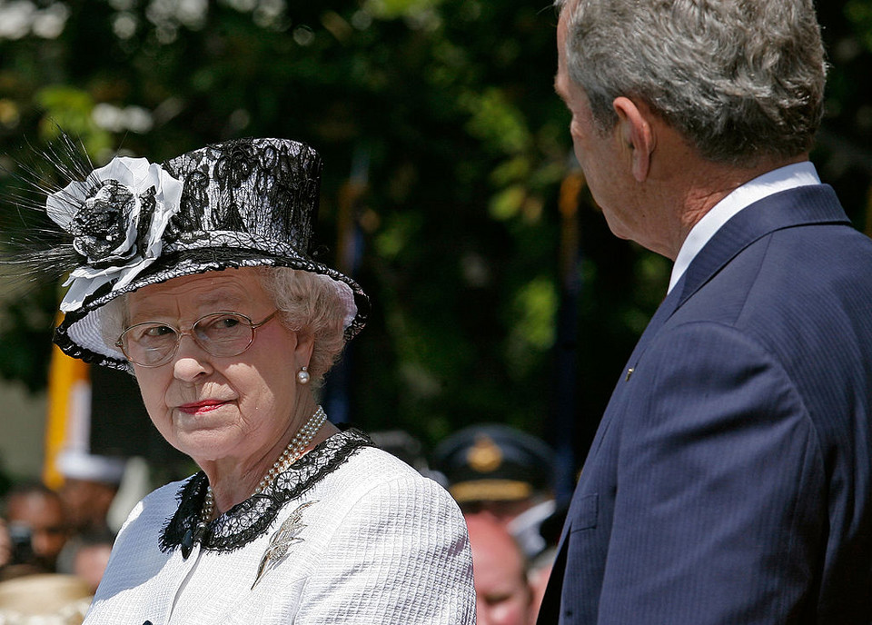 Elżbieta II i prezydenci USA: George W. Bush