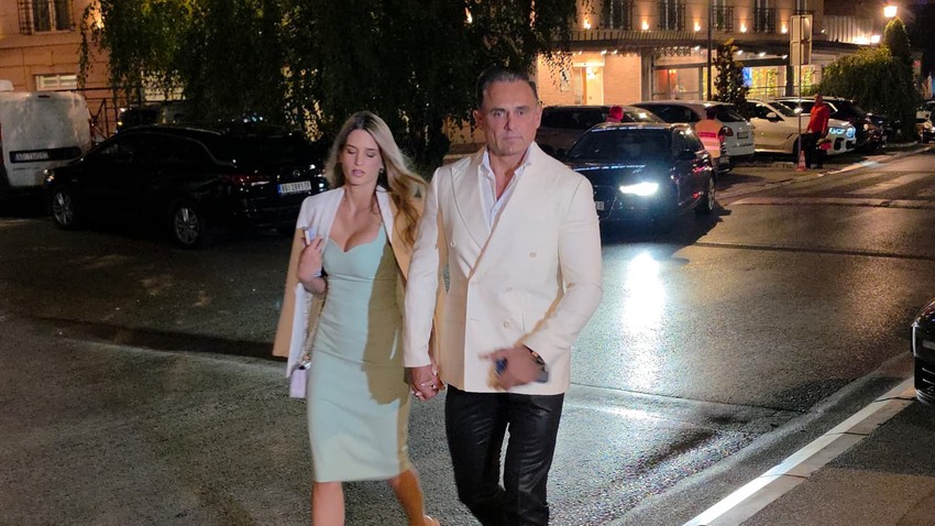 Dragan Stanković sa verenicom 