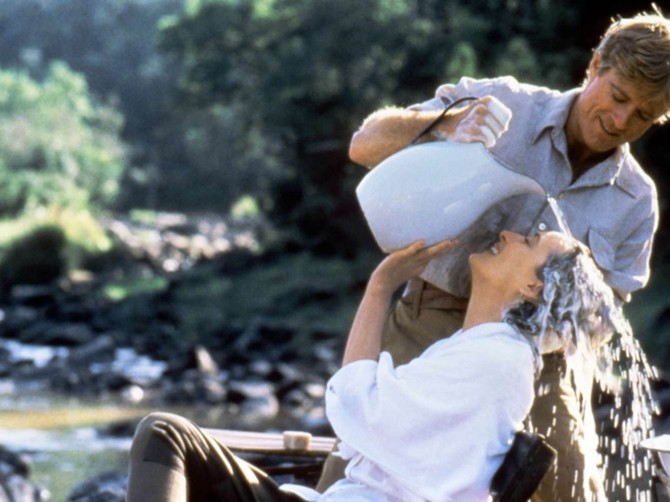 Meril Strip i Robert Redford
