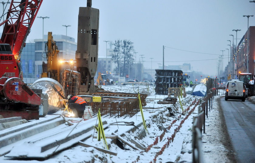 Przebudowa trasy WZ - drugi etap