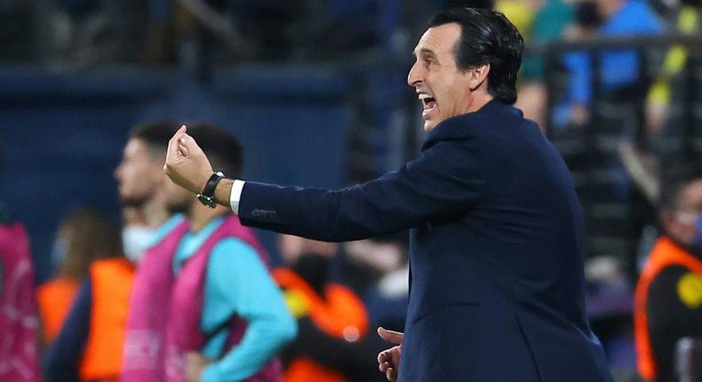 Unai Emery said on Wednesday he will stay as Villarreal coach despite interest from Newcastle. Creator: JOSE JORDAN