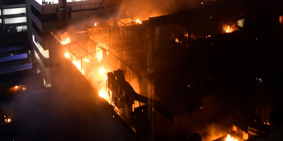 Pożar restauracji Kama Mills w Mumbaju. 16 osób nie żyje