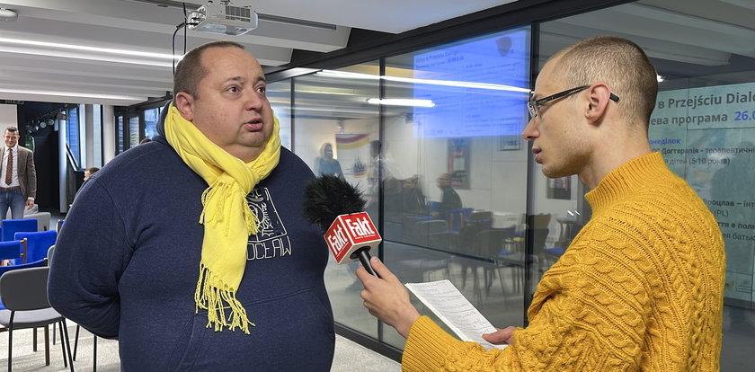 "Czy pan jest tak gł...?!". Prezes MPK tłumaczy się Faktowi ze sklepiku spółki [FILM]