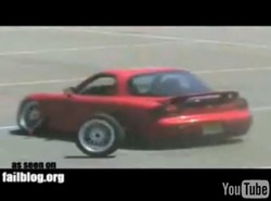 Pędził, aż mu koła odpadły